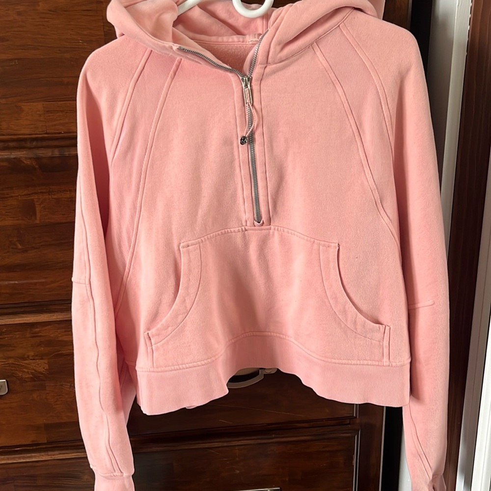 Lululemon scuba crop hoodie
